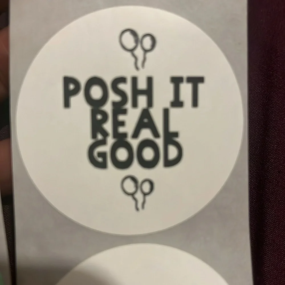 (50) 2” Custom Posh Clóset Stickers Choose Your Colors and Words